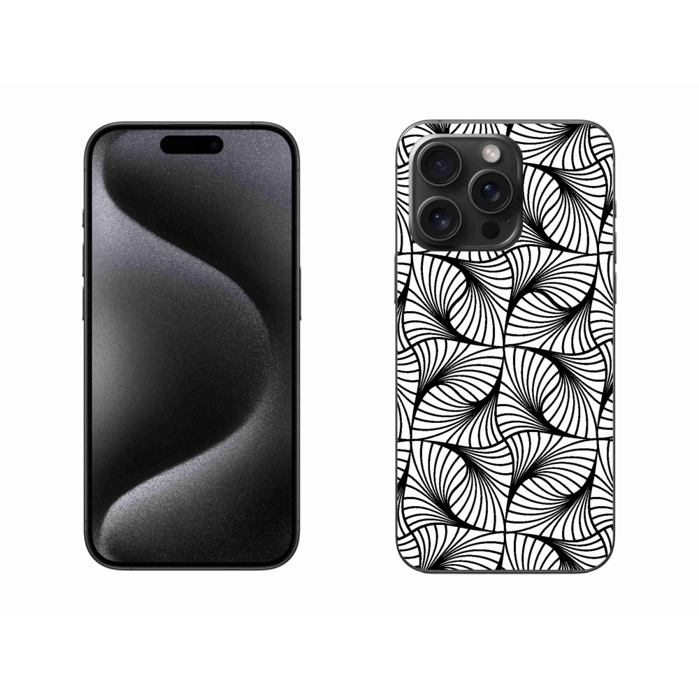 Gélový kryt mmCase na iPhone 15 Pro Max - abstrakt 11