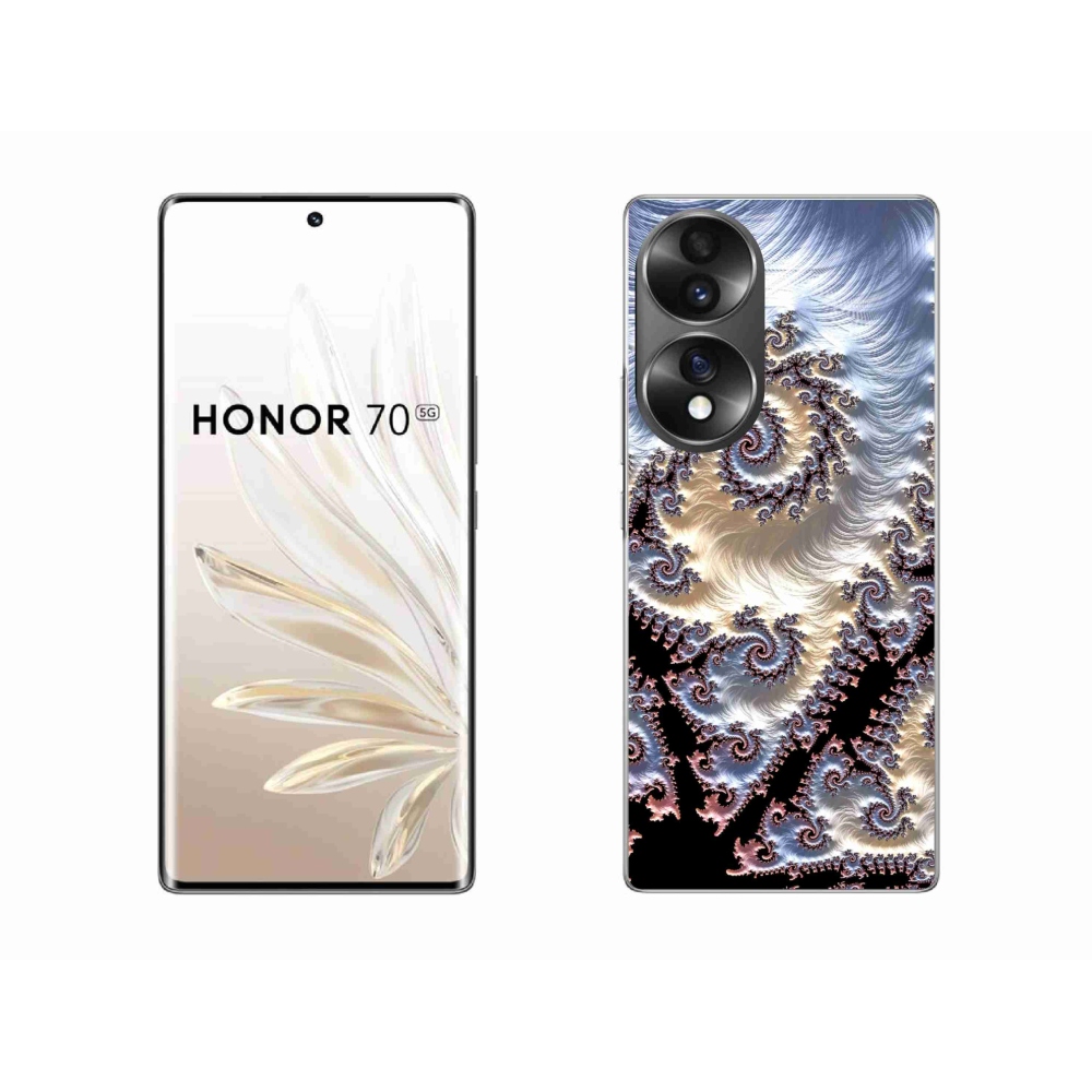 Gélový kryt mmCase na Honor 70 - abstraktný motív 22