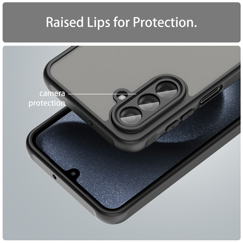 Proof gélový obal s pevným chrbtom na Samsung Galaxy A17 5G - čierny