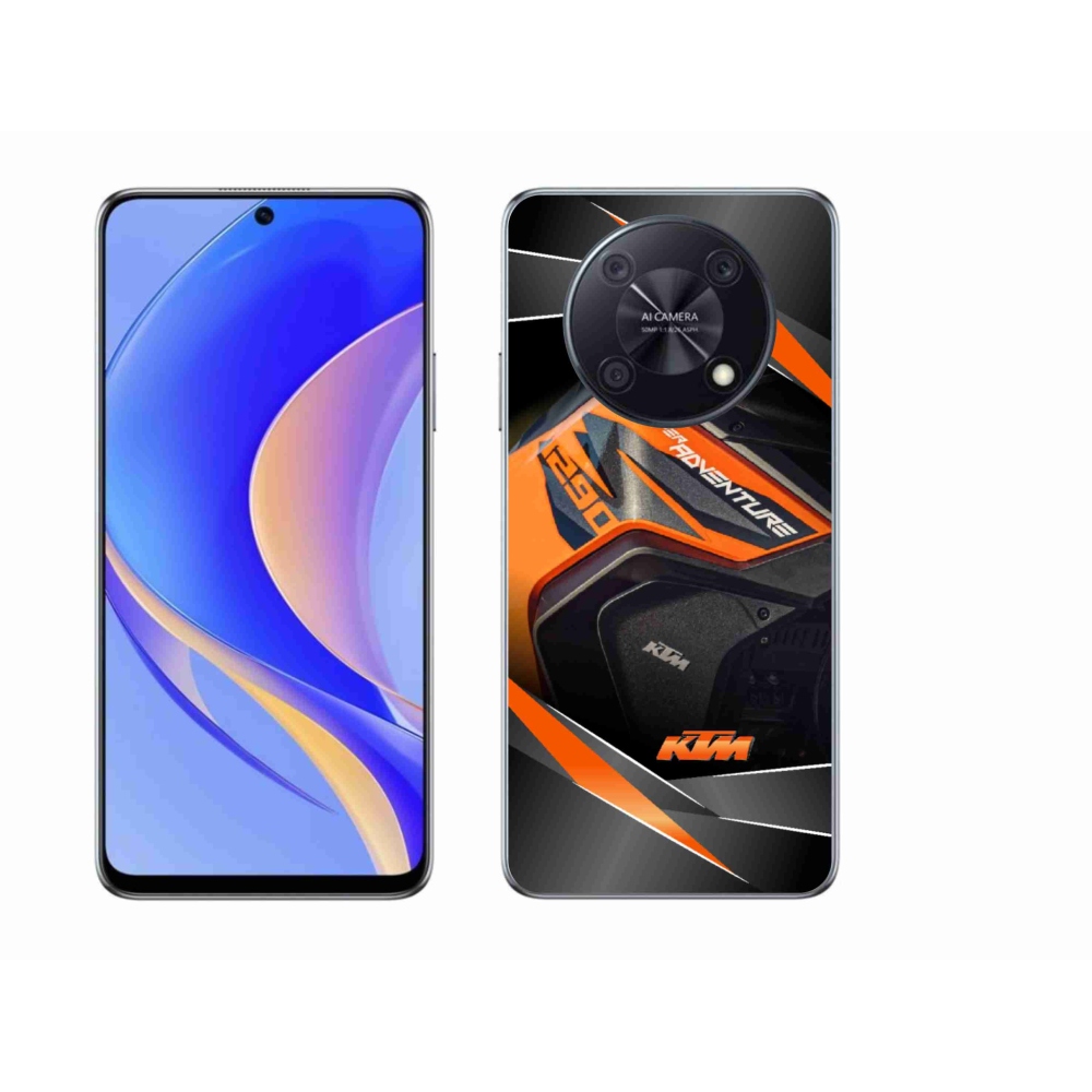 Gélový kryt mmCase na Huawei Nova Y90 - motorka ktm