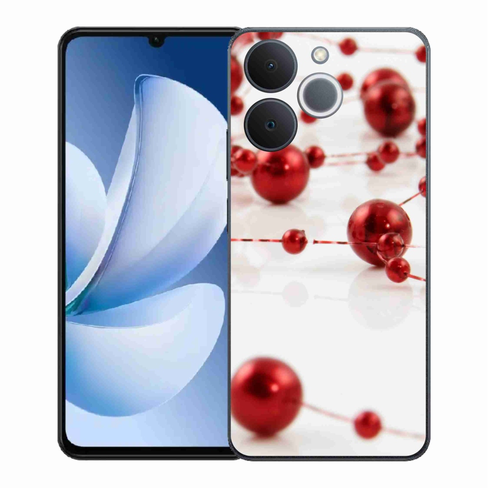 Gélový kryt mmCase na Realme Note 70T - vianočná reťaz