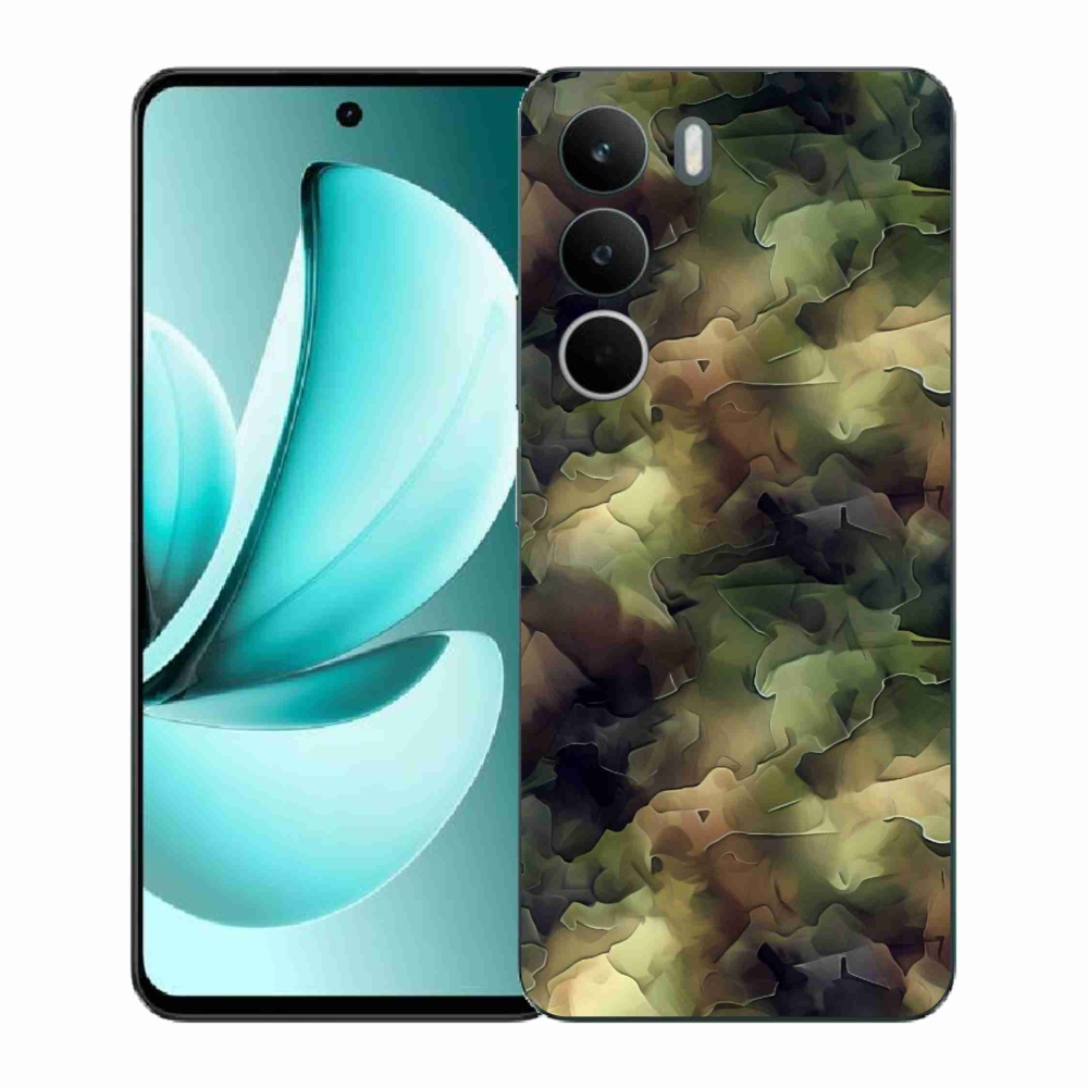 Gélový kryt mmCase na Realme C71 - maskáčový vzor 10