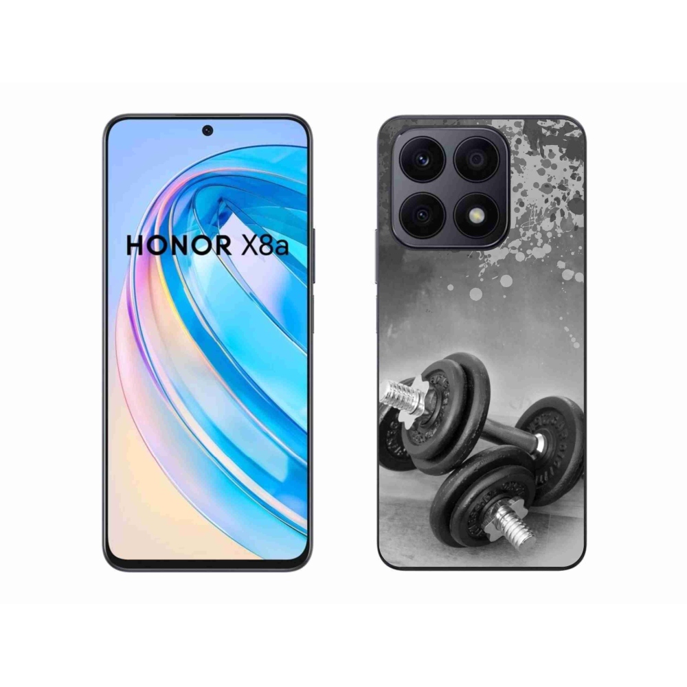 Gélový kryt mmCase na Honor X8a - činky 1