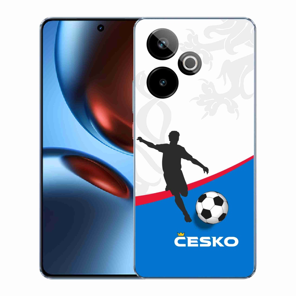 Gélový kryt mmCase na Realme GT 7 5G/GT 7T 5G - futbal Česko 1