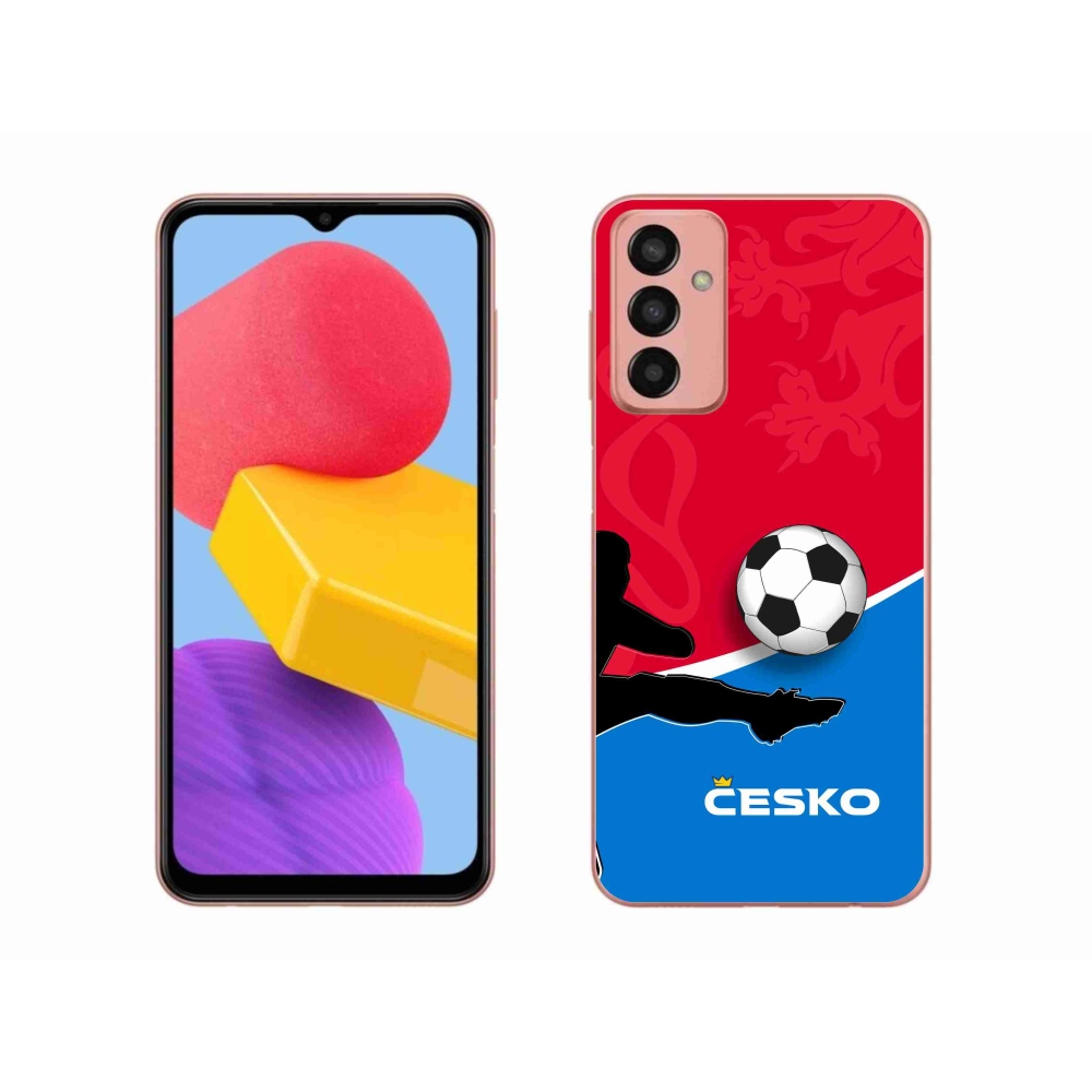 Gélový kryt mmCase na Samsung Galaxy M13 - futbal Česko 2