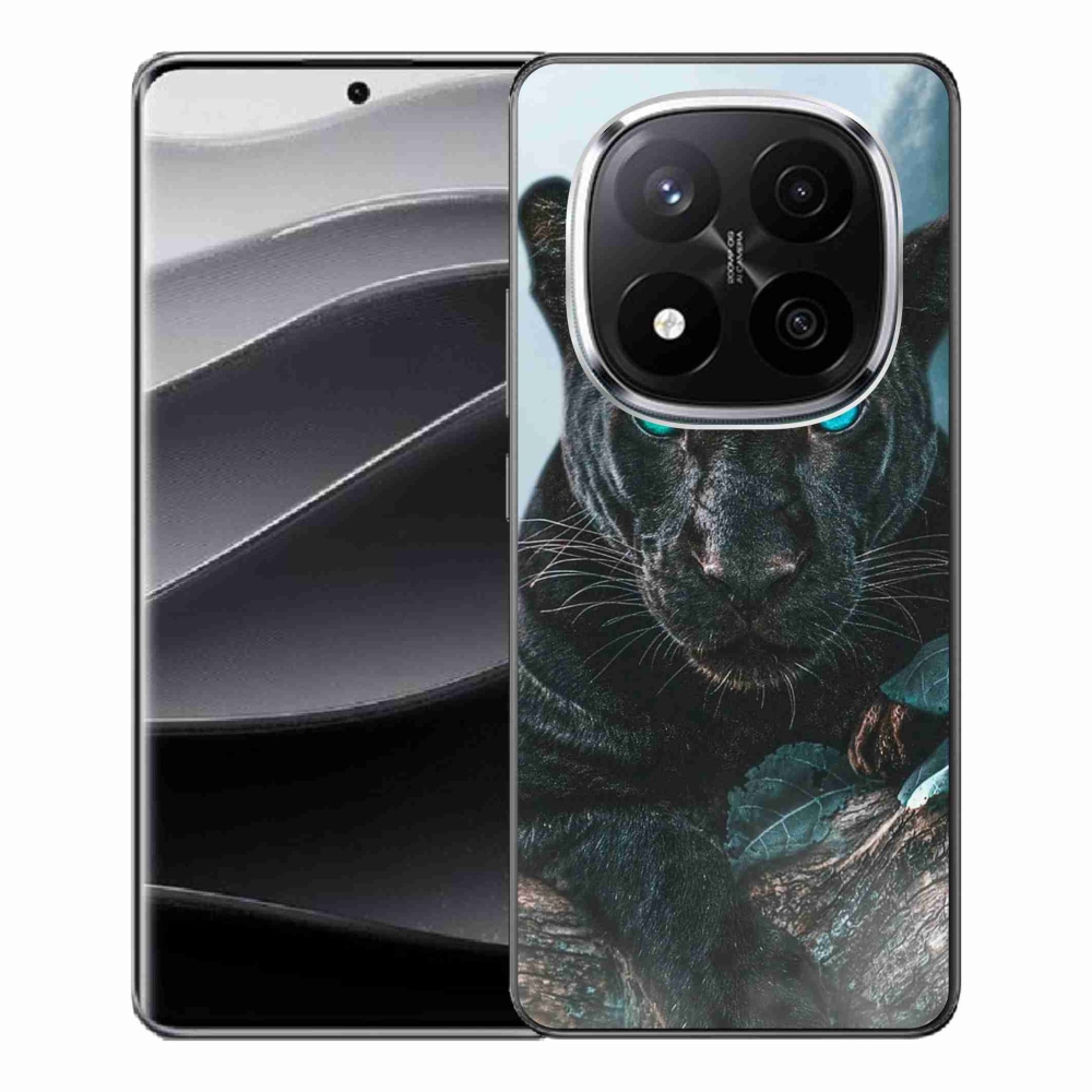 Gélový kryt mmCase na Xiaomi Redmi Note 14 Pro+ 5G - čierny panter
