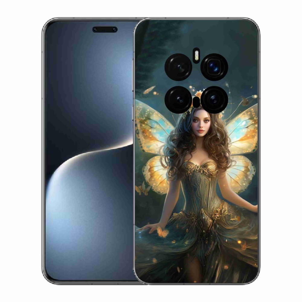Gélový kryt mmCase na Honor Magic 7 Pro 5G - motýlia žena