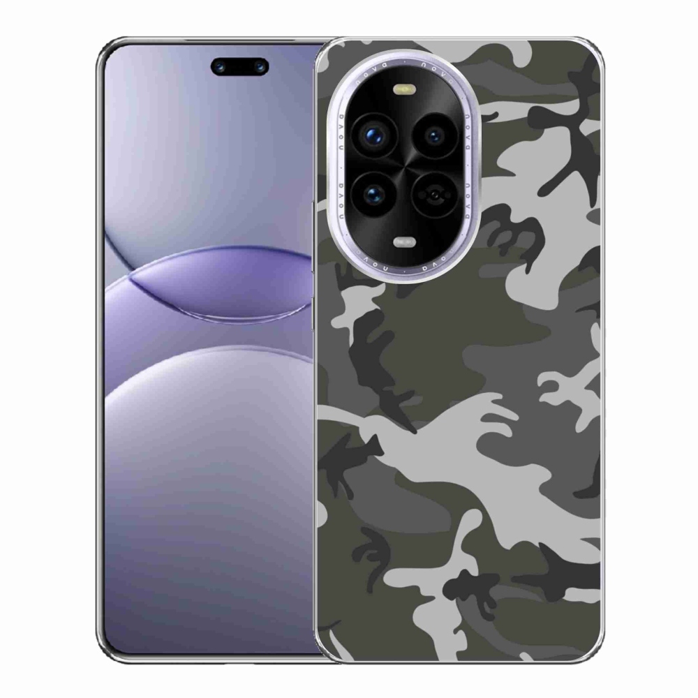Gélový kryt mmCase na Huawei Nova 13 Pro 5G - maskáčový vzor