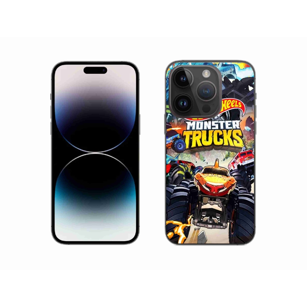 Gélový kryt mmCase na iPhone 14 Pro 6.1 - hot wheels 2