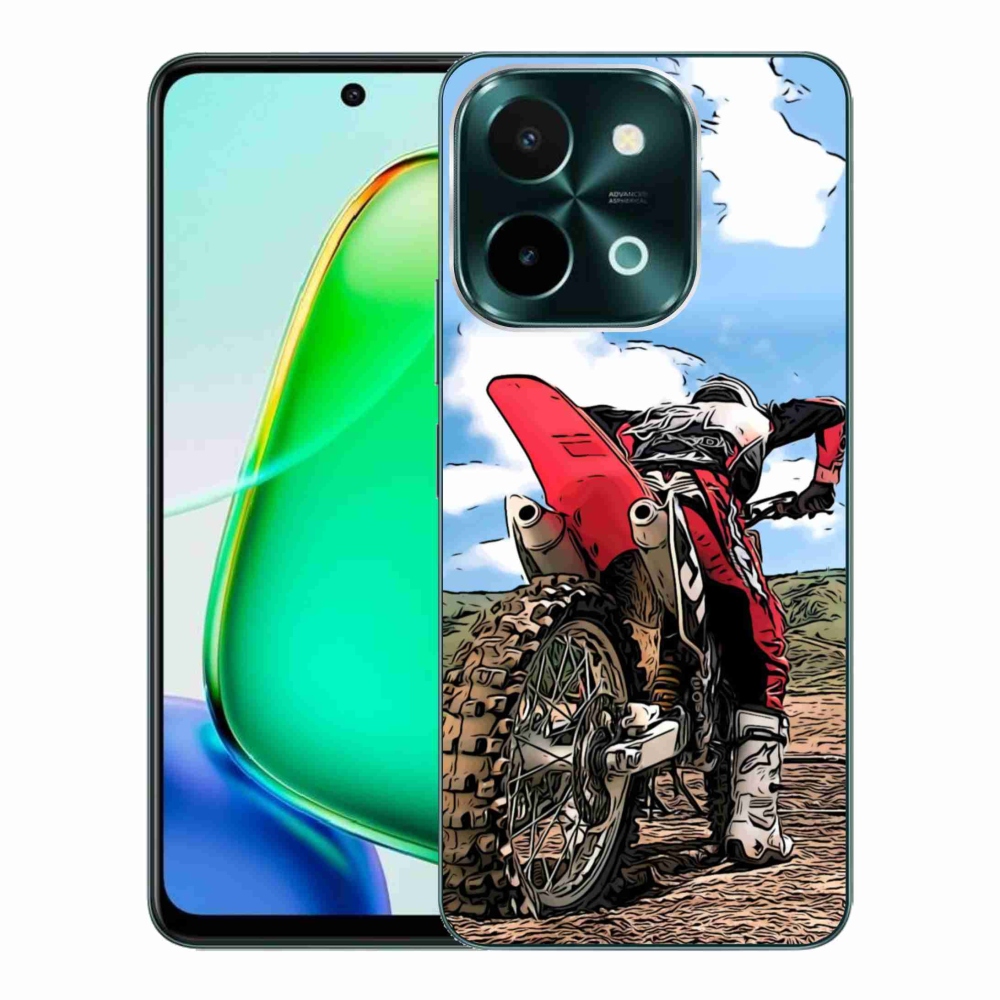 Gélový kryt mmCase na Vivo Y28 - moto