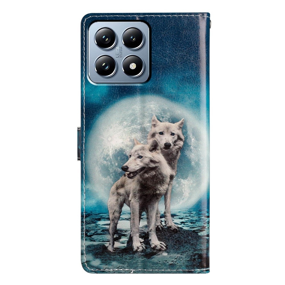 Unique knižkové púzdro na Xiaomi 15T Pro - dva vlci