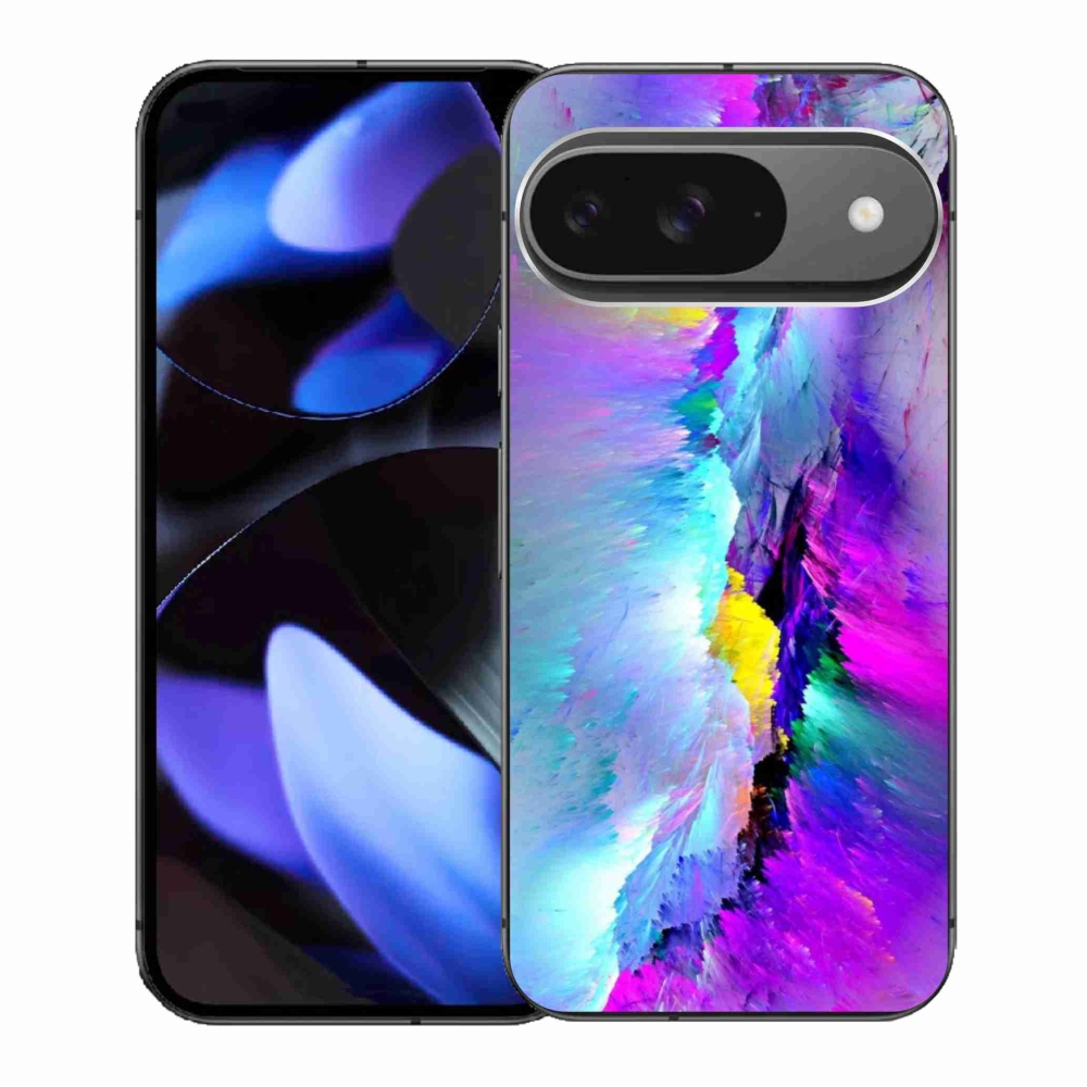 Gélový kryt mmCase na Google Pixel 9/9 Pro - abstrakt