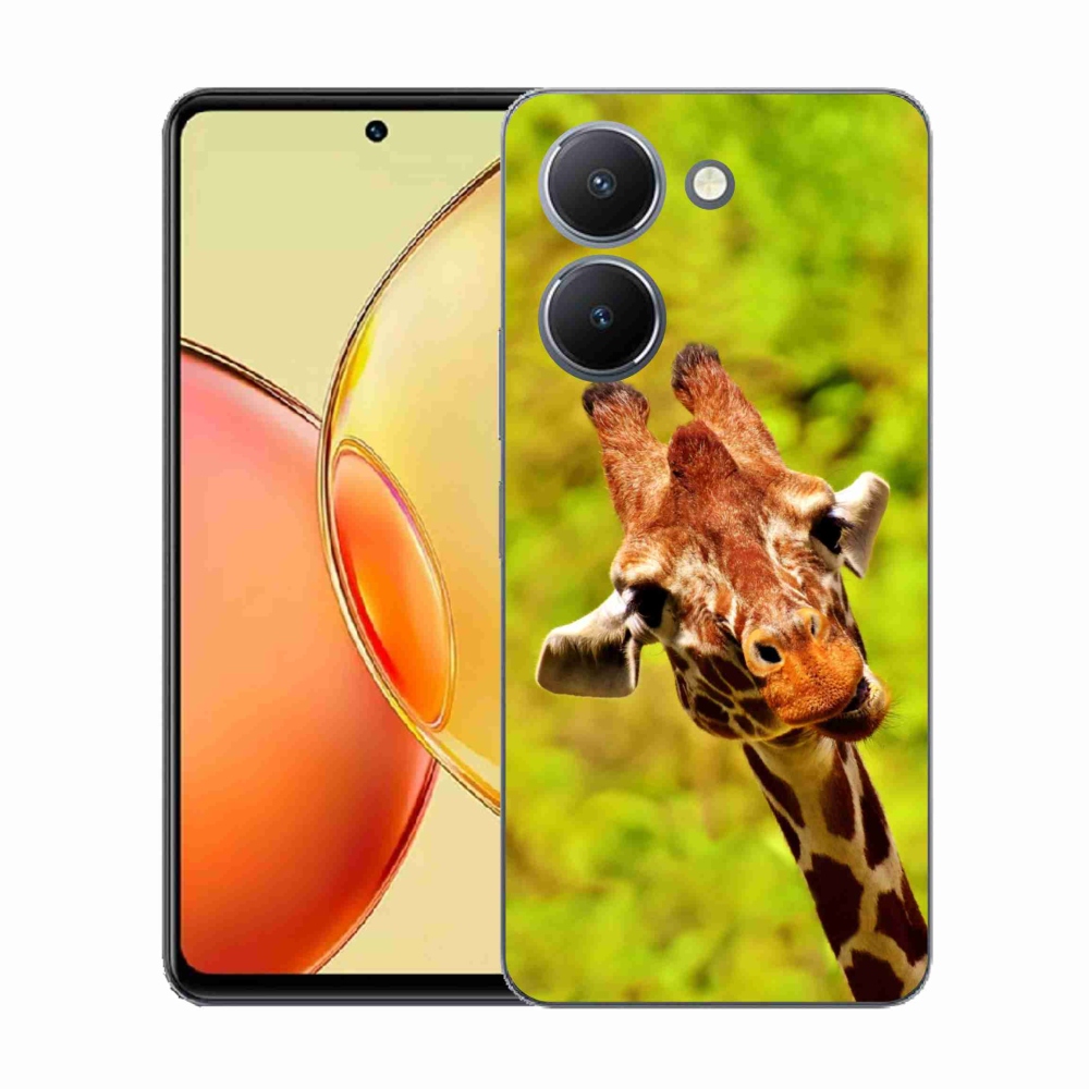 Gélový kryt mmCase na Vivo Y36 - žirafa