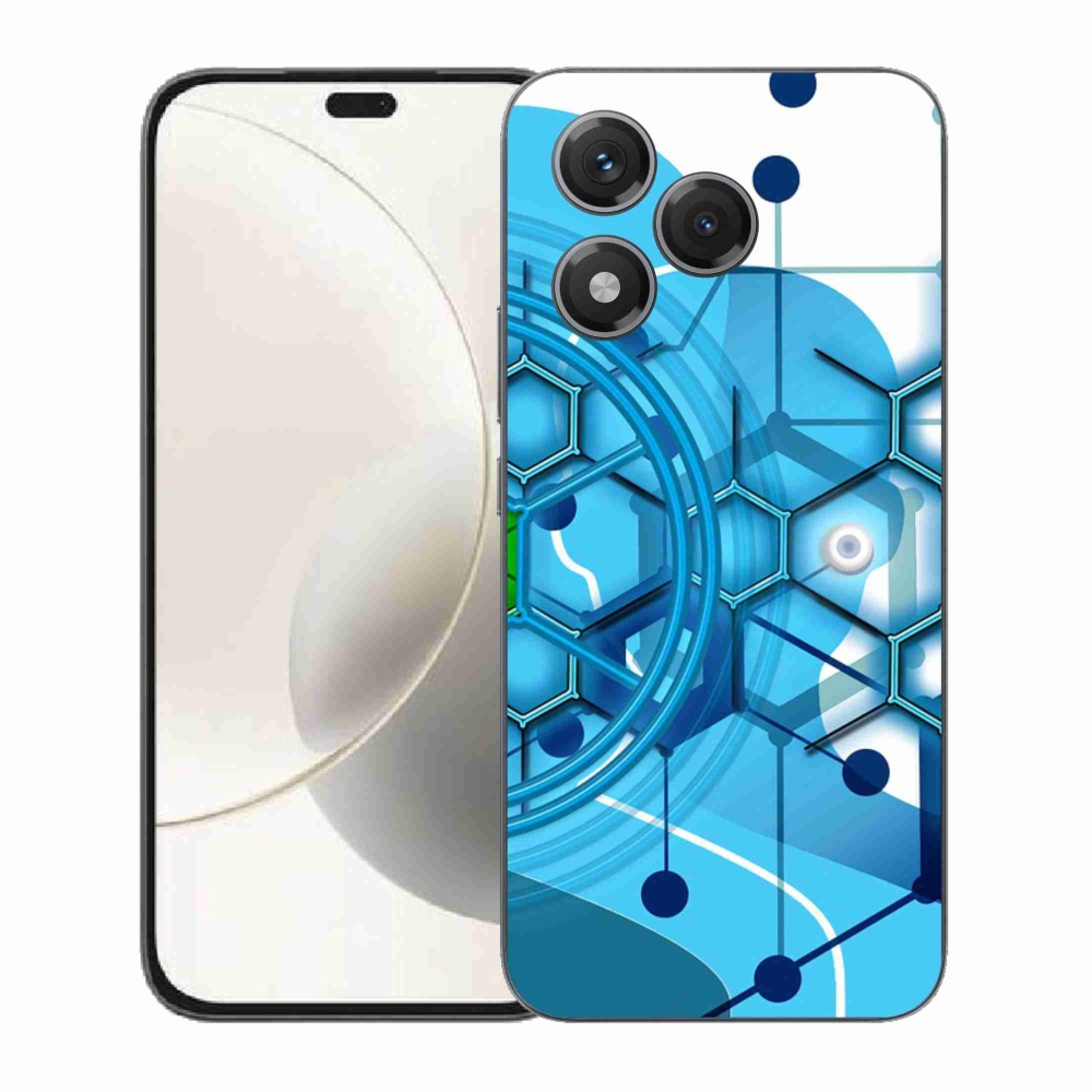 Gélový kryt mmCase na Honor 400 Lite - abstraktný vzor 2