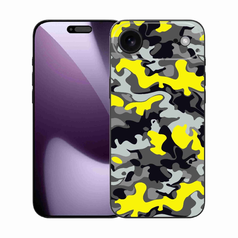 Gélový kryt mmCase na iPhone 17 Air - maskáčový vzor 6