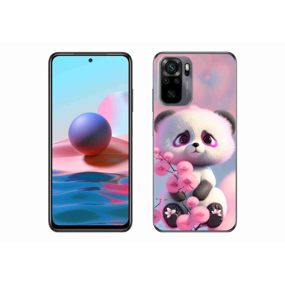 Gélový kryt mmCase na Xiaomi Poco M5s - roztomilá panda 1