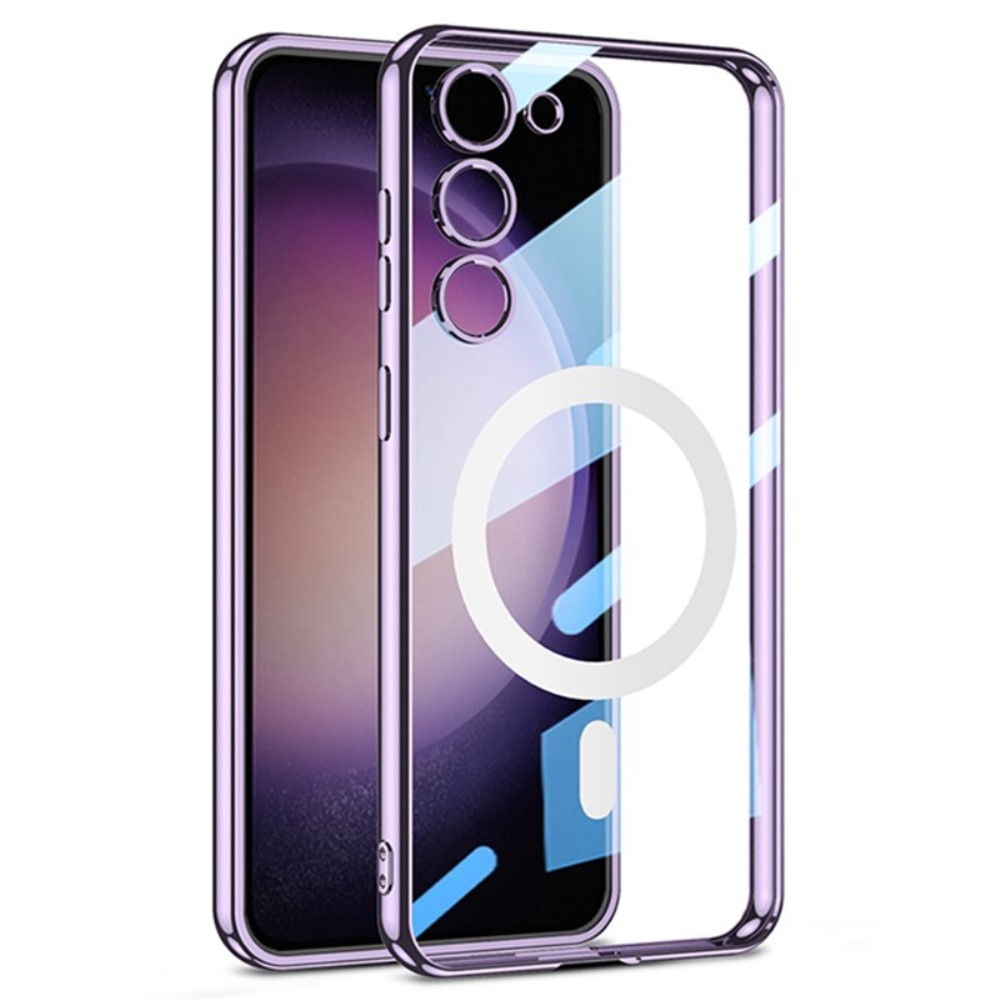 GKK gélový obal s podporou MagSafe na Samsung Galaxy S24+ - fialový