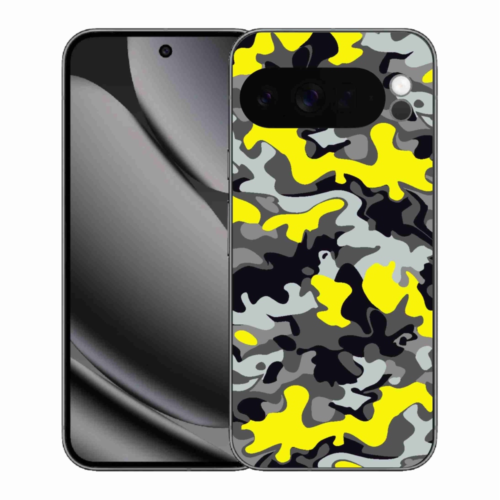 Gélový kryt mmCase na Google Pixel 10 Pro XL - maskáčový vzor 6