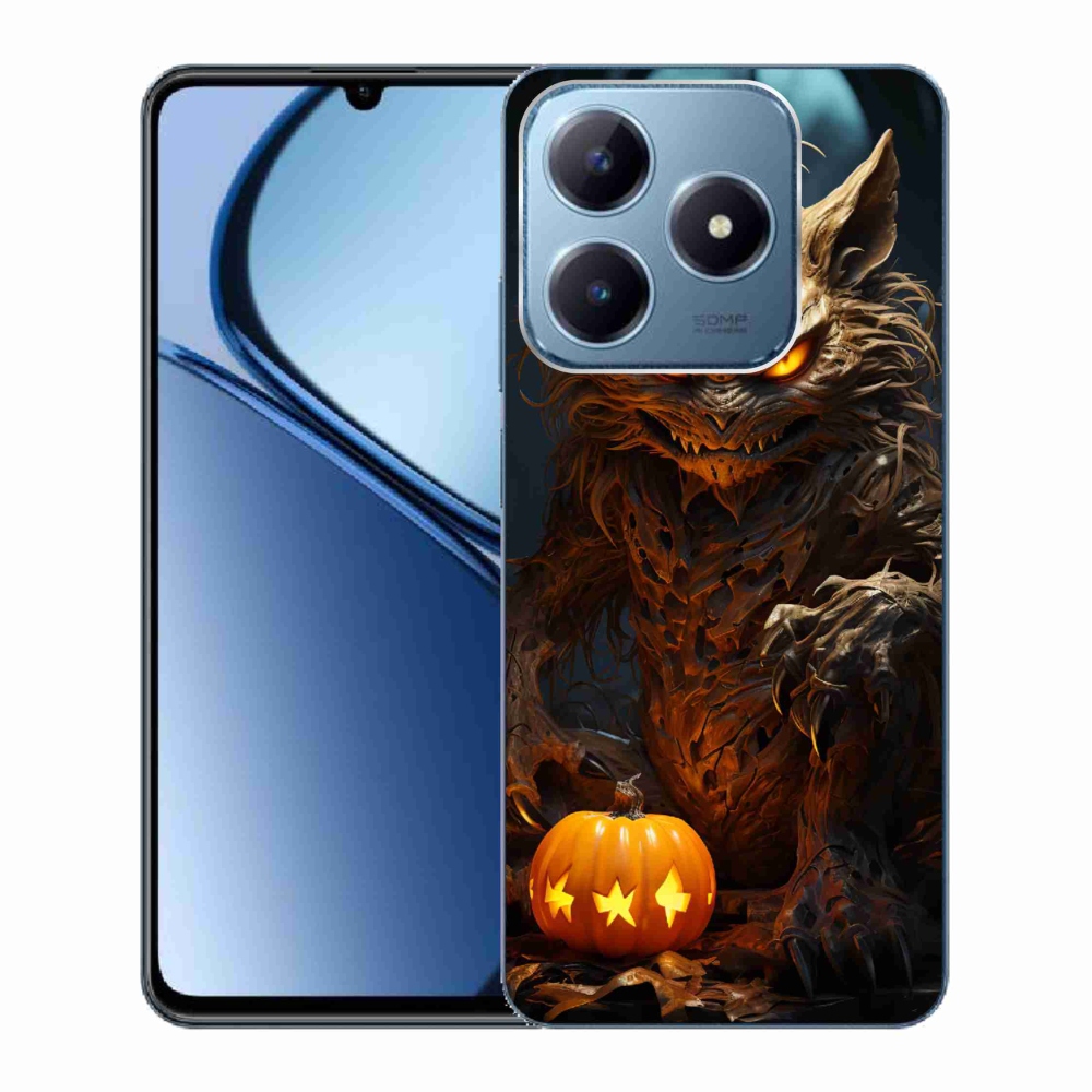 Gélový kryt mmCase na Realme C63 - halloweenska príšera