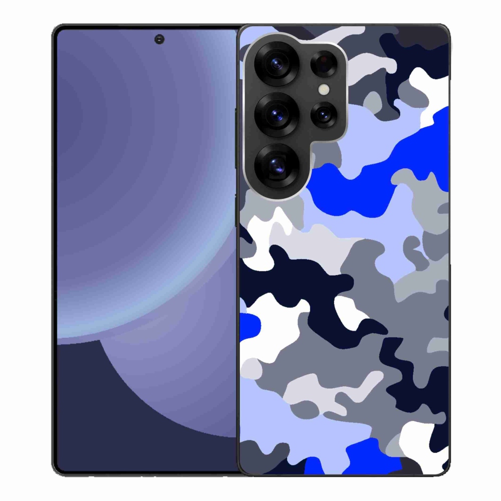 Gélový kryt mmCase na Samsung Galaxy S25 Ultra - maskáčový vzor 8