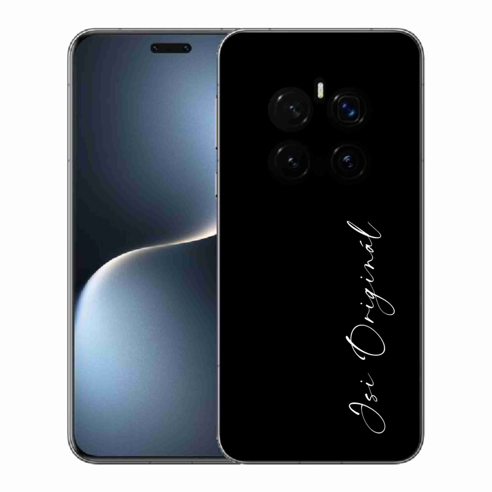 Gélový kryt mmCase na Honor Magic 7 Pro 5G - si originál čierne pozadie