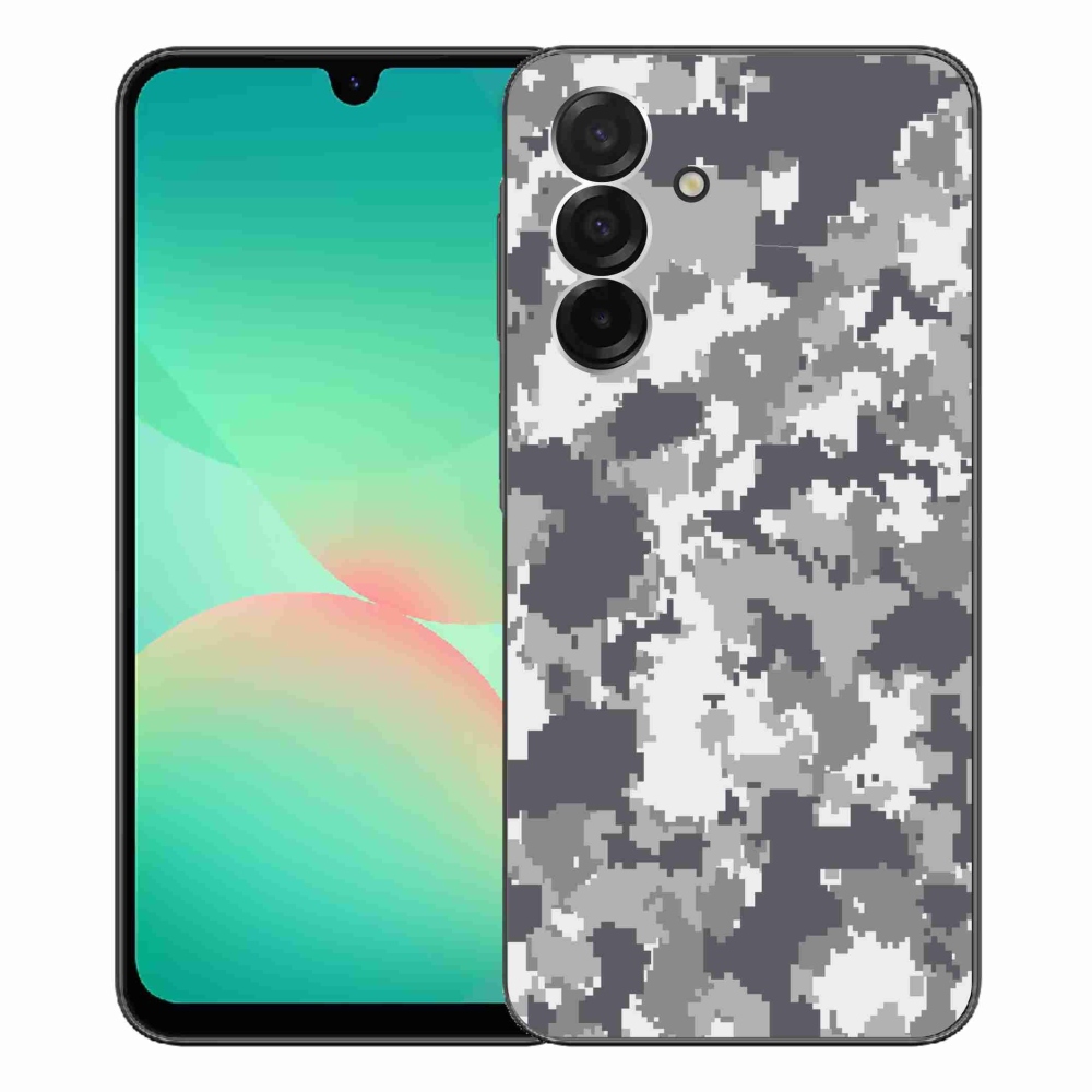 Gélový kryt mmCase na Samsung Galaxy A26 5G - maskáčový vzor 2