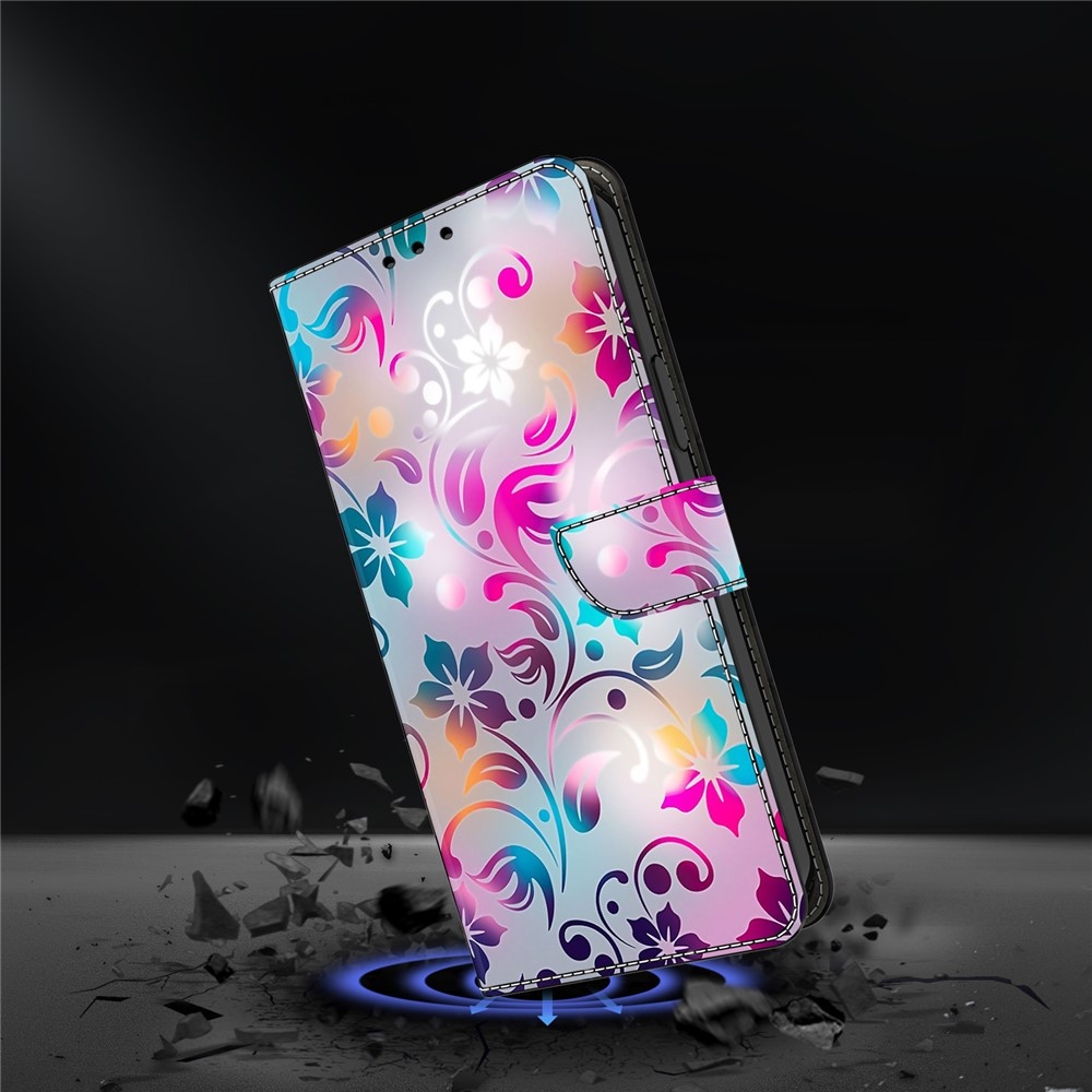 Firmly knižkové púzdro na Samsung Galaxy A17 5G/A26 5G - farebné kvety