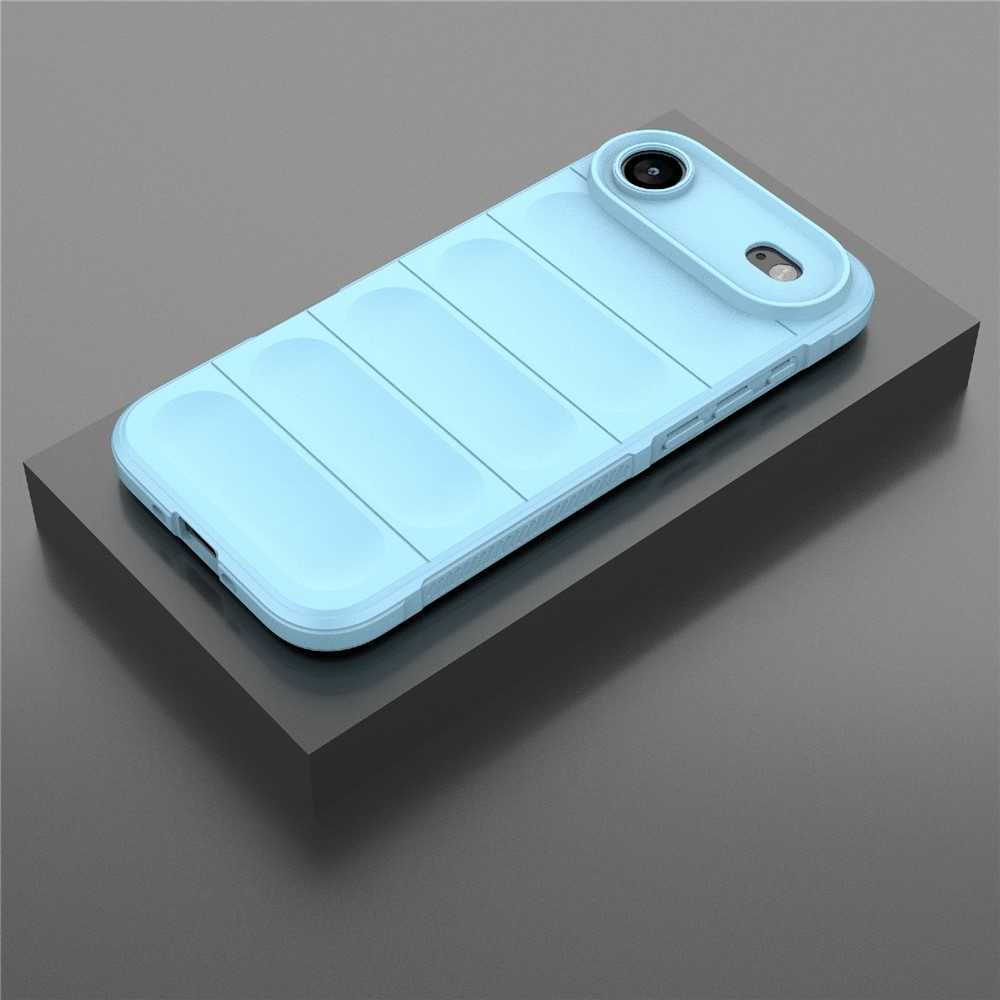 Rugg odolný gélový obal na iPhone 17 Air - svetlomodrý