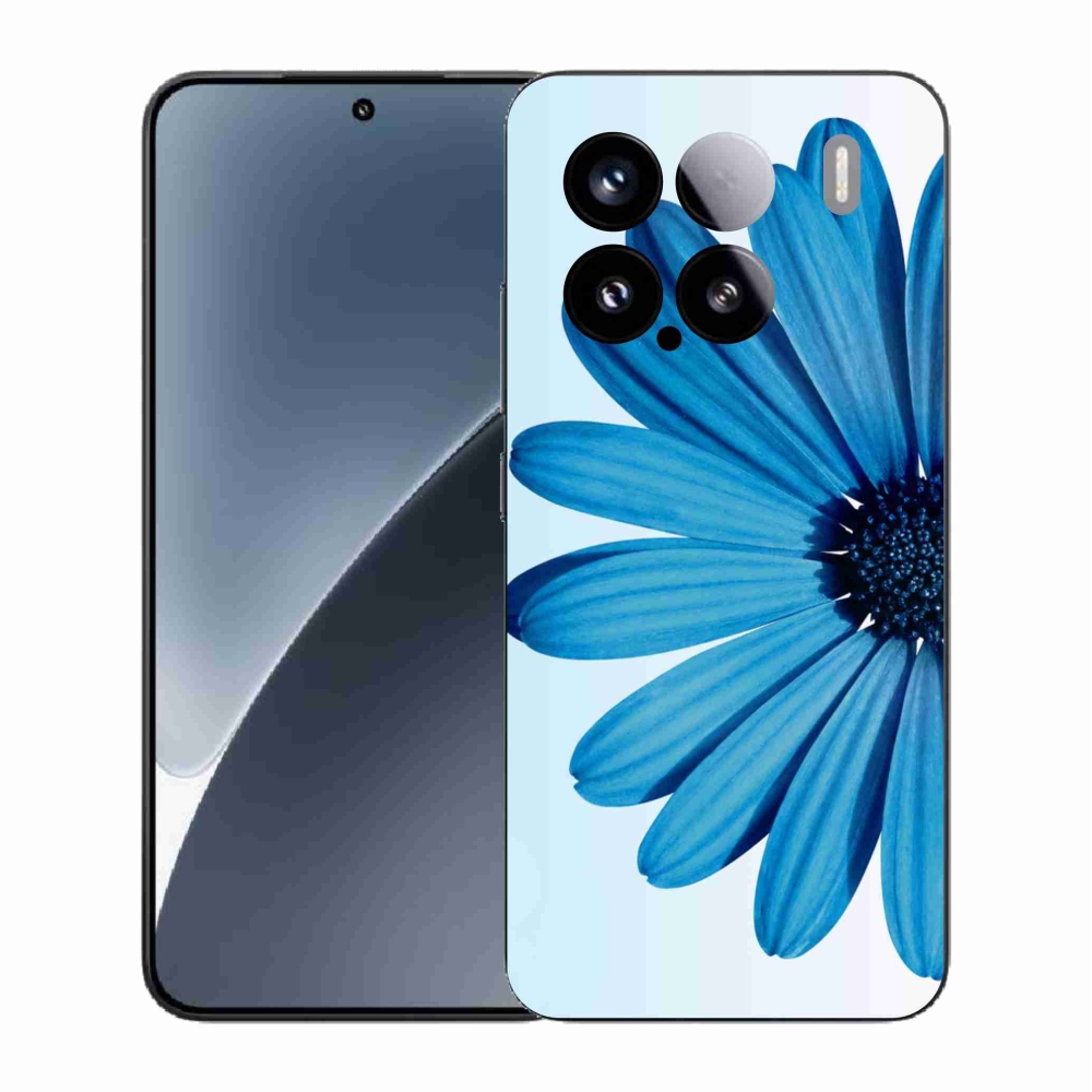 Gélový kryt mmCase na Xiaomi 15 - modrá margaréta