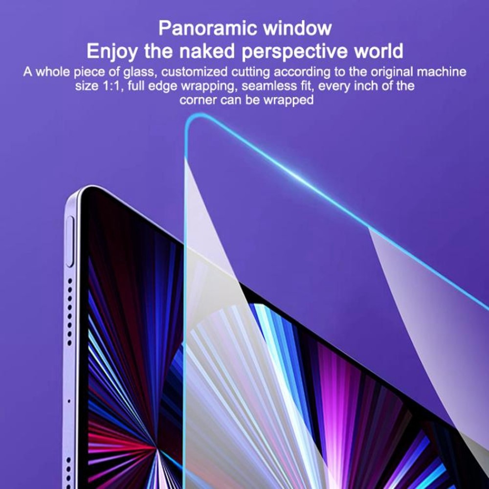 Celoplošné tvrdené sklo na Xiaomi Redmi Pad SE 8.7 s aplikačným rámčekom