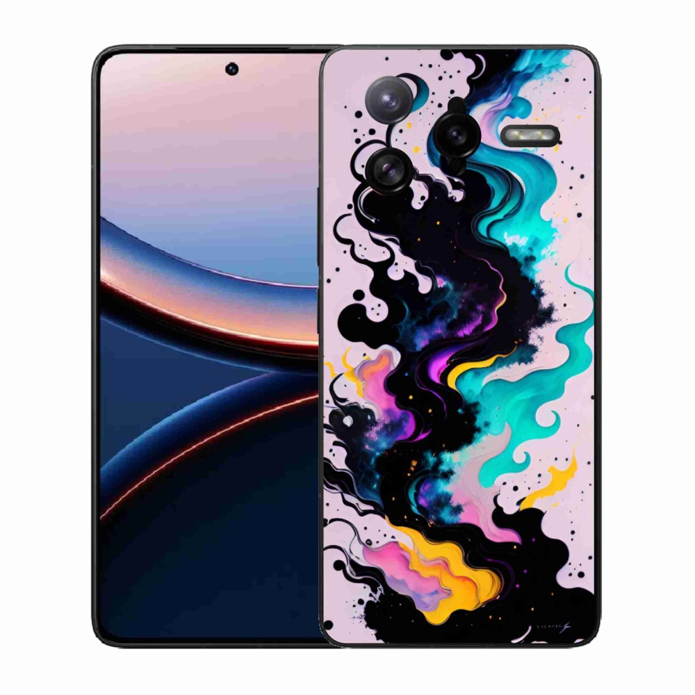 Gélový kryt mmCase na Xiaomi Poco F7 Ultra - abstraktný motív 4