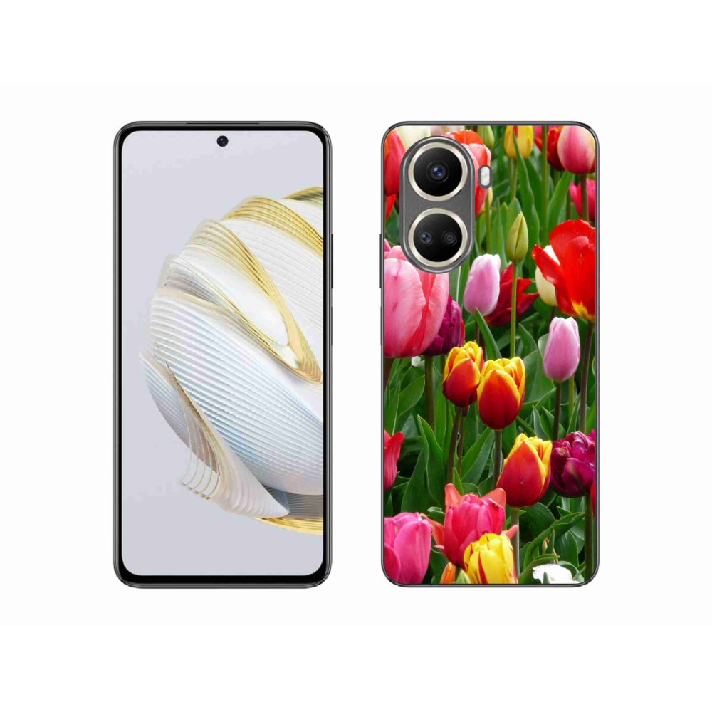 Gélový kryt mmCase na Huawei Nova 10 SE - tulipány