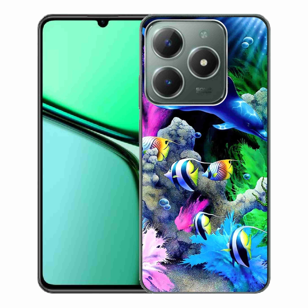 Gélový obal mmCase na Realme C61 - morský svet