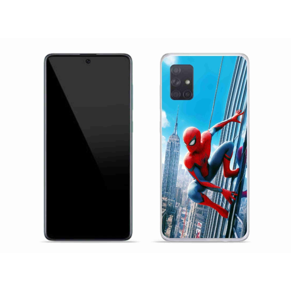 Gélový kryt mmCase na Samsung Galaxy A71 - spiderman