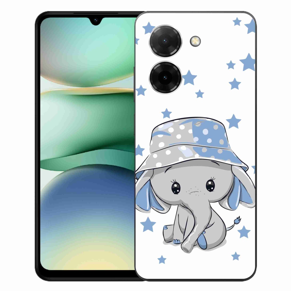Gélový kryt mmCase na Xiaomi Redmi A5 (171.7x77.8x8.3mm) - modrý slon