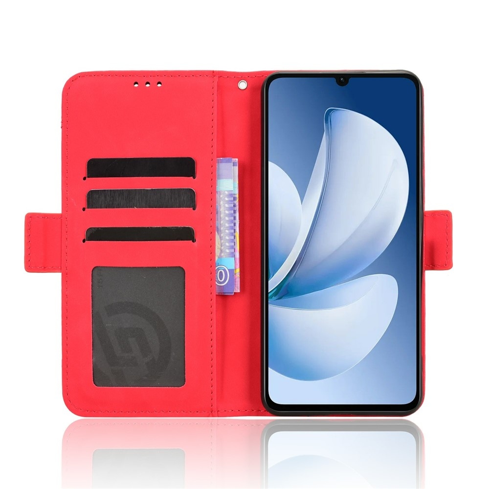 Cards knižkové puzdro na Realme Note 70T - červené