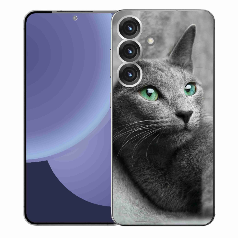 Gélový kryt mmCase na Samsung Galaxy S25+ - mačka 2