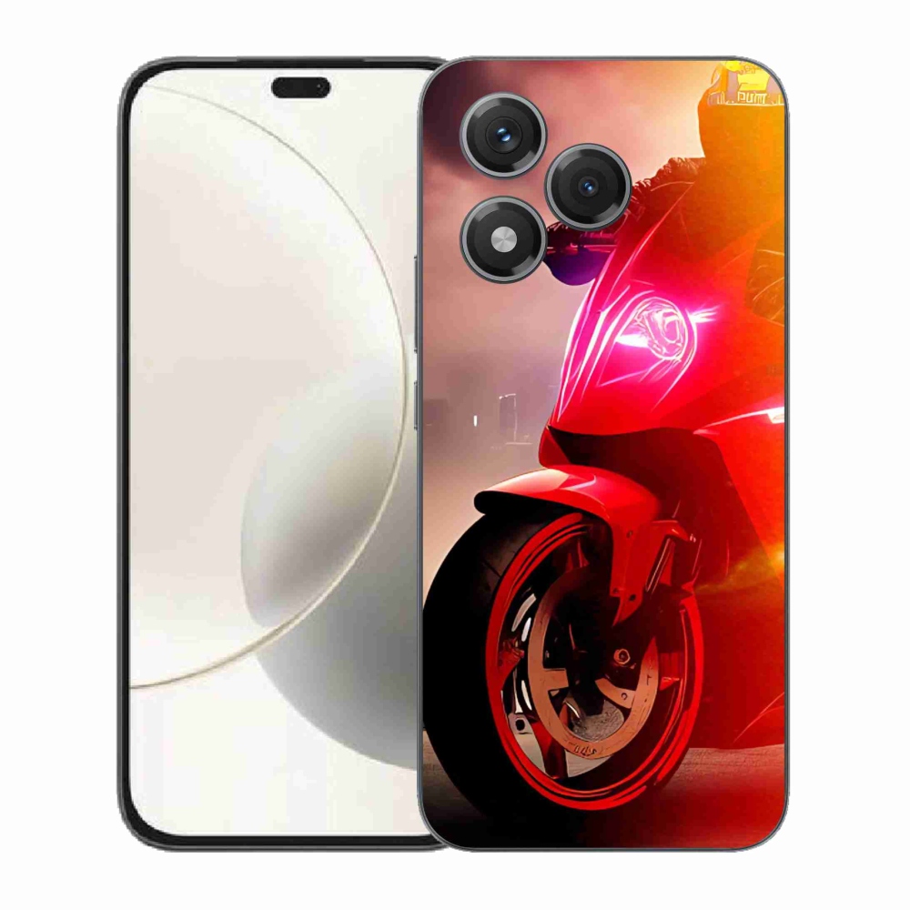 Gélový kryt mmCase na Honor 400 Lite - motorka