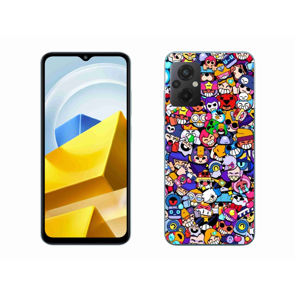 Gélový kryt mmCase na Xiaomi Poco M5 4G - brawl stars 2