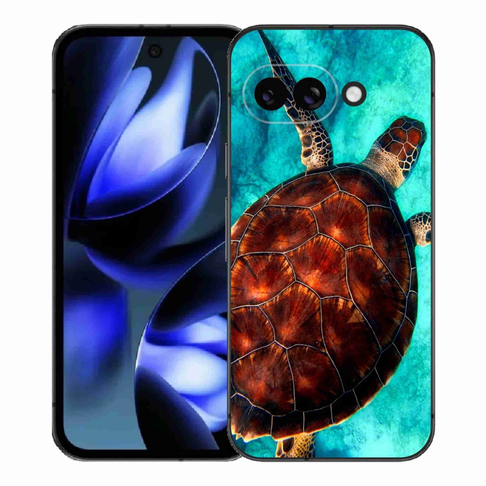 Gélový kryt mmCase na Google Pixel 9a - korytnačka