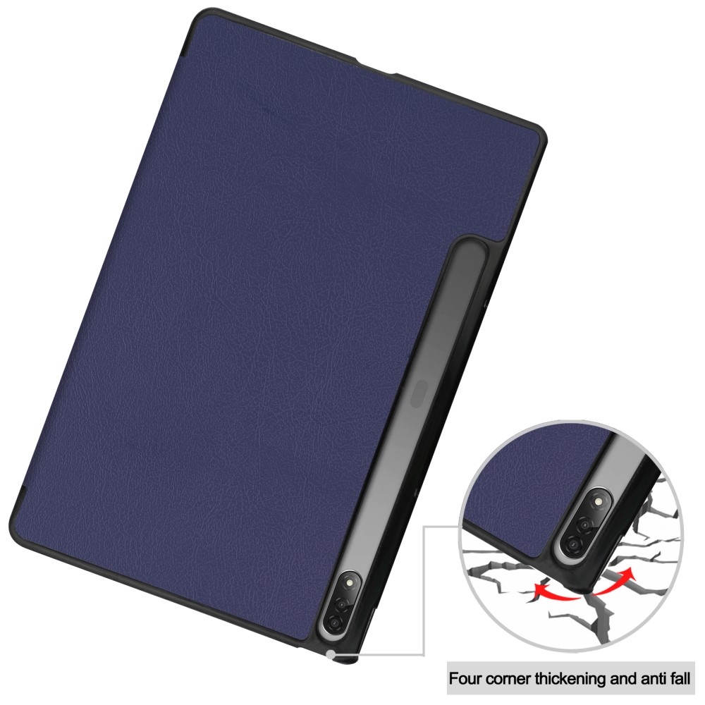 Case chytré zatváracie púzdro na tablet Lenovo Tab P12 Pro - modré