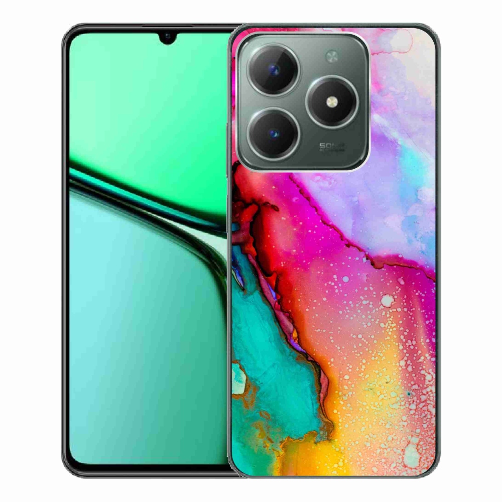 Gélový kryt mmCase na Realme C61 - abstrakt 24