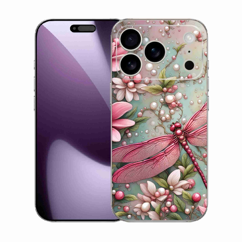 Gélový kryt mmCase na iPhone 17 Pro - vážka