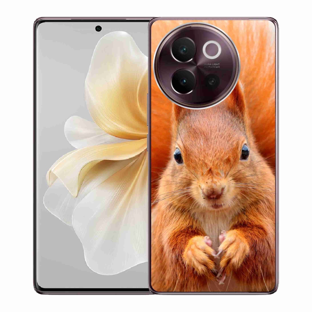 Gélový kryt mmCase na Vivo V40 Lite 5G - veverička