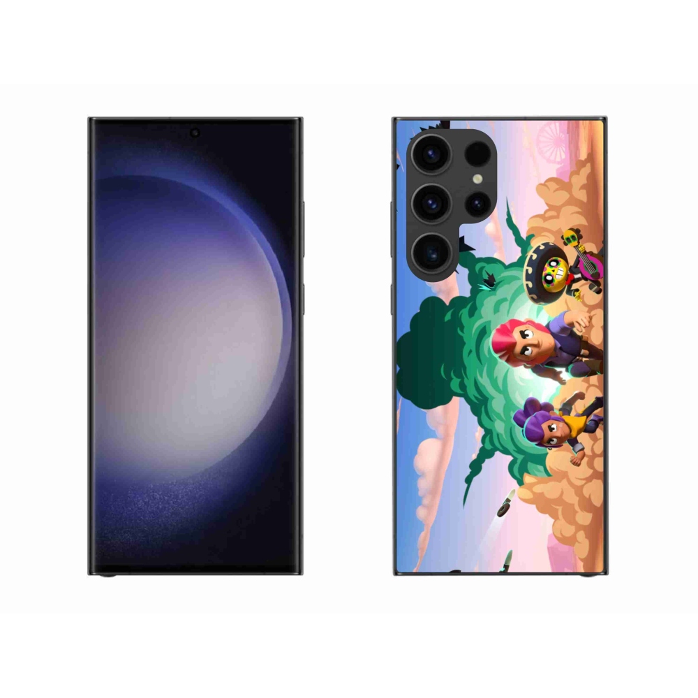 Gélový kryt mmCase na Samsung Galaxy S23 Ultra 5G - brawl stars