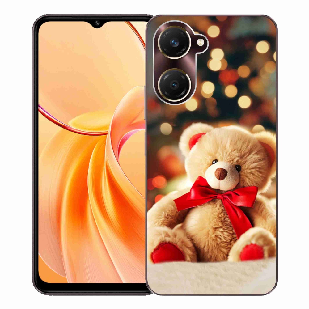 Gélový kryt mmCase na Vivo Y28s 5G - plyšový medvedík