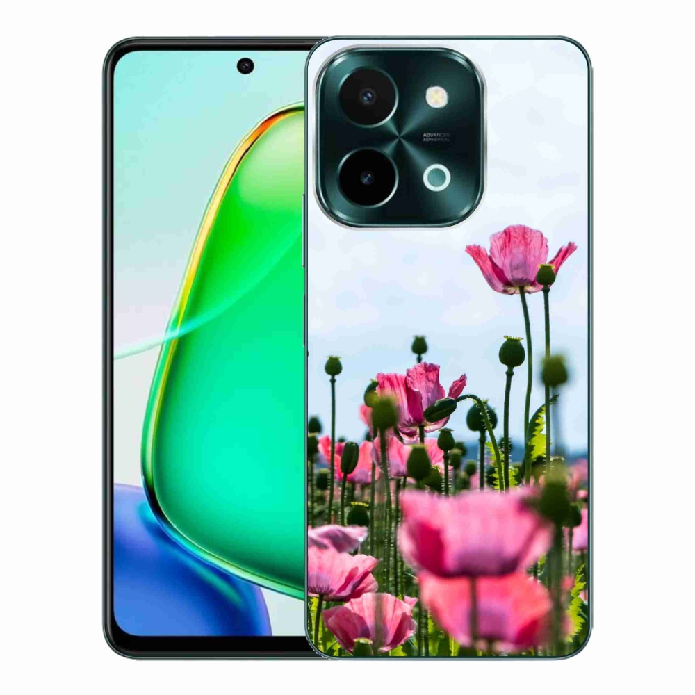 Gélový kryt mmCase na Vivo Y28 - vlčí mak