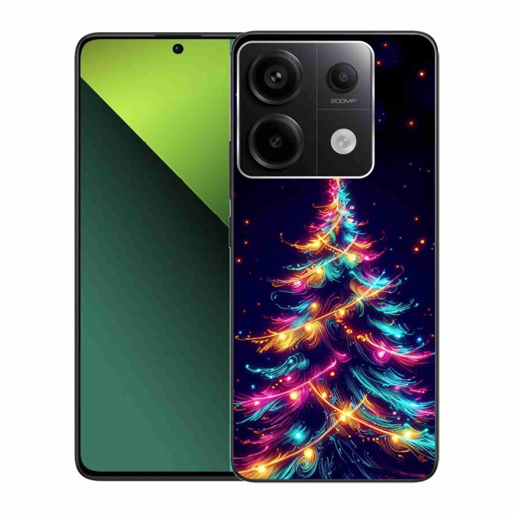 Gélový kryt mmCase na Xiaomi Redmi Note 13 Pro 5G/Poco X6 5G - neónový vianočný stromček