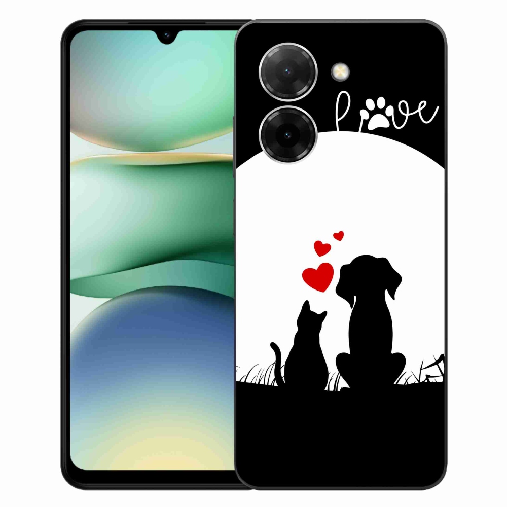 Gélový kryt mmCase na Xiaomi Redmi A5 (171.7x77.8x8.3mm) - zvieracia láska