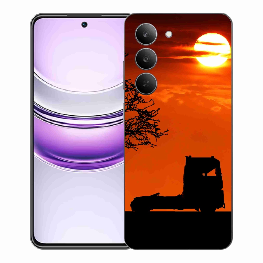 Gélový kryt mmCase na Realme 14x 5G - kamión 3